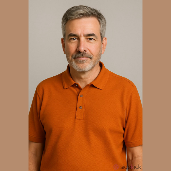 Tommy Bahama XXL Polo Shirt Silk Cotton Orange Textured Knit‎ Relaxed Fit Golf - Picture 1 of 15